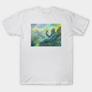 Surrealism-Sasquach and Squirrel T-Shirt